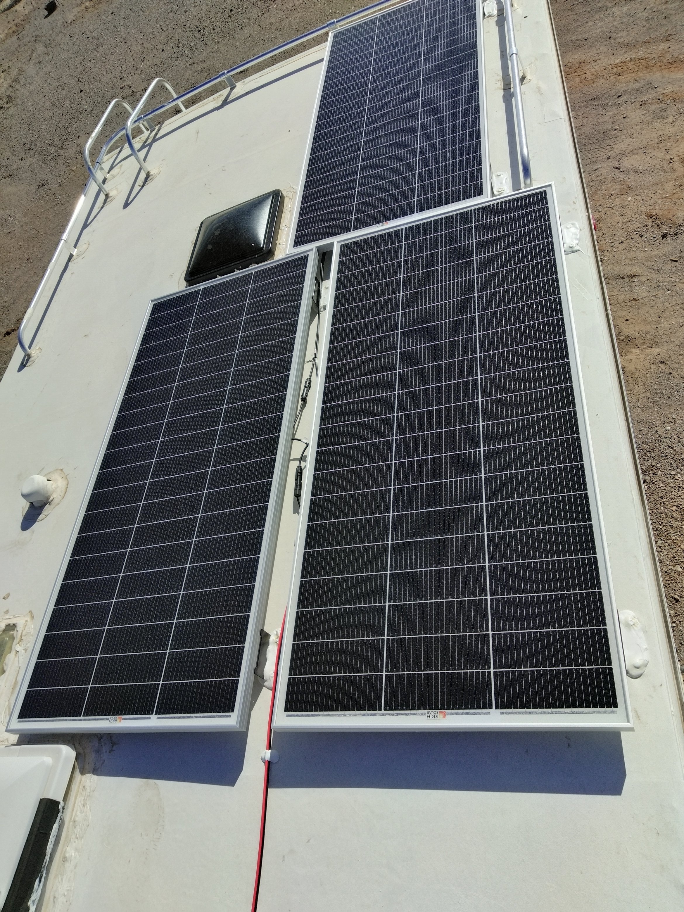 Komfort Solar Install Rear